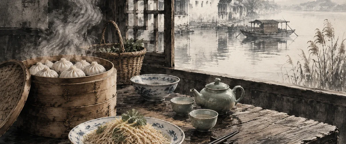 泰州早茶意象